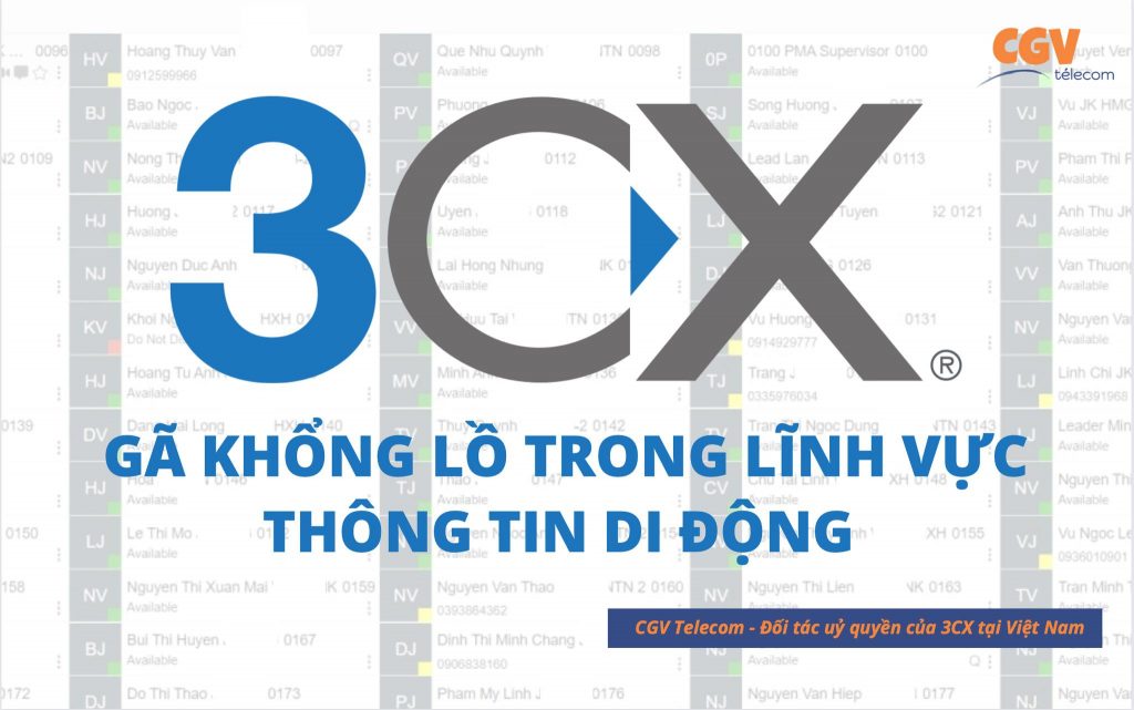 3CX là gì? Lợi ích của phần mềm 3CX đối với doanh nghiệp