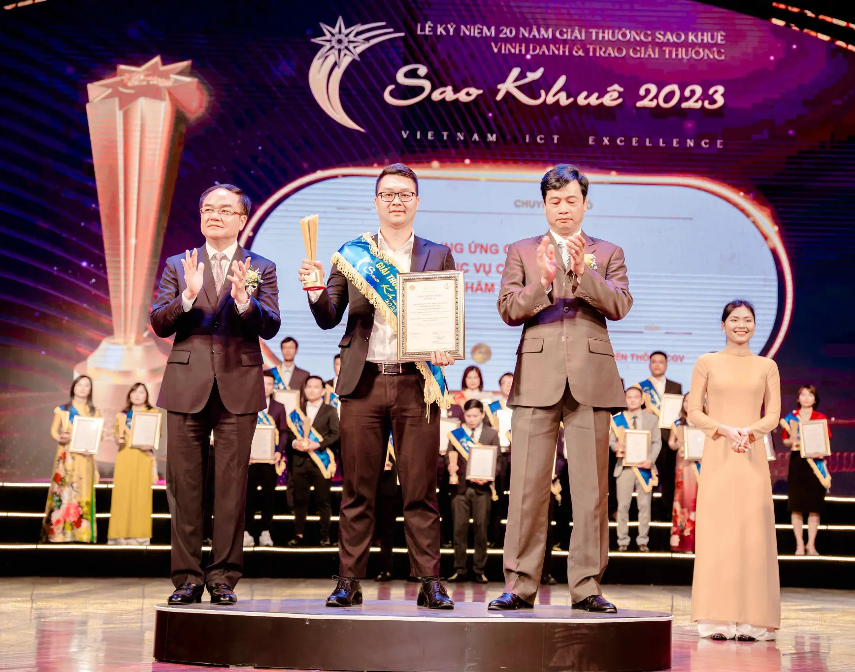 CGV Telecom vinh dự đón nhận Giải thưởng Sao Khuê 2023