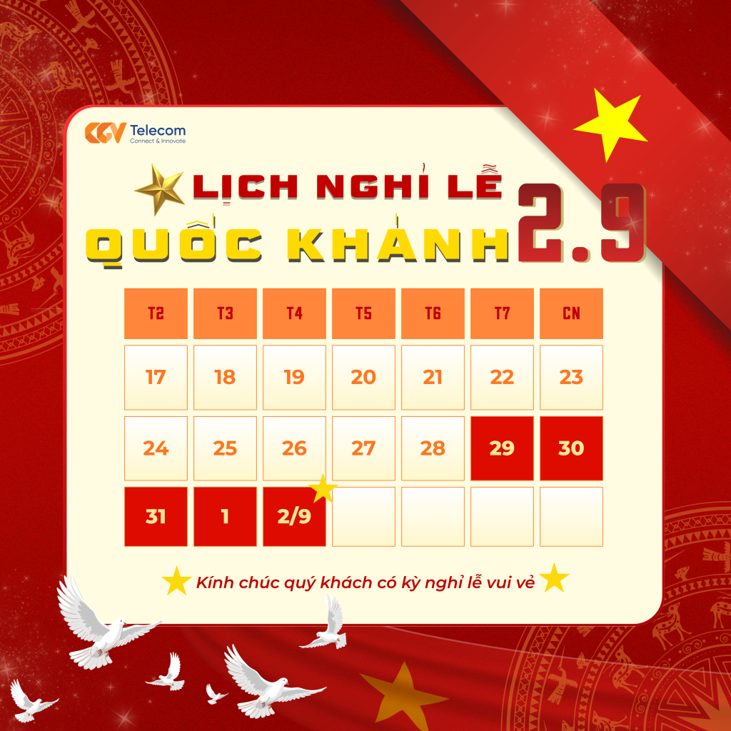 Trong thời gian nghỉ lễ, Tổng đài 1900 9191 của CGV Telecom vẫn duy trì hỗ trợ 24/7.