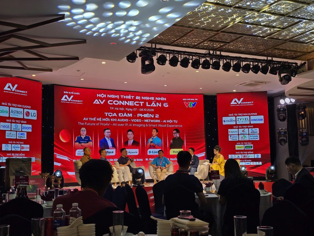 CGV Telecom ghi dấu ấn tại AV Connect 2026, mở rộng hệ sinh thái thiết bị viễn thông chuẩn quốc tế, thúc đẩy chuyển đổi số và phòng họp thông minh tại Việt Nam.
